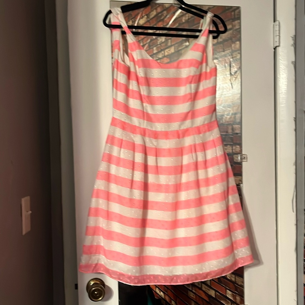 A Lilly Pulitzer spring dress